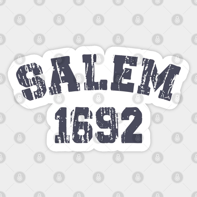 Salem 1692 Witch School Halloween Sticker by CultTees